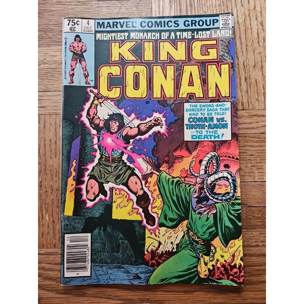 King Conan #4 Marvel Comics December 1980